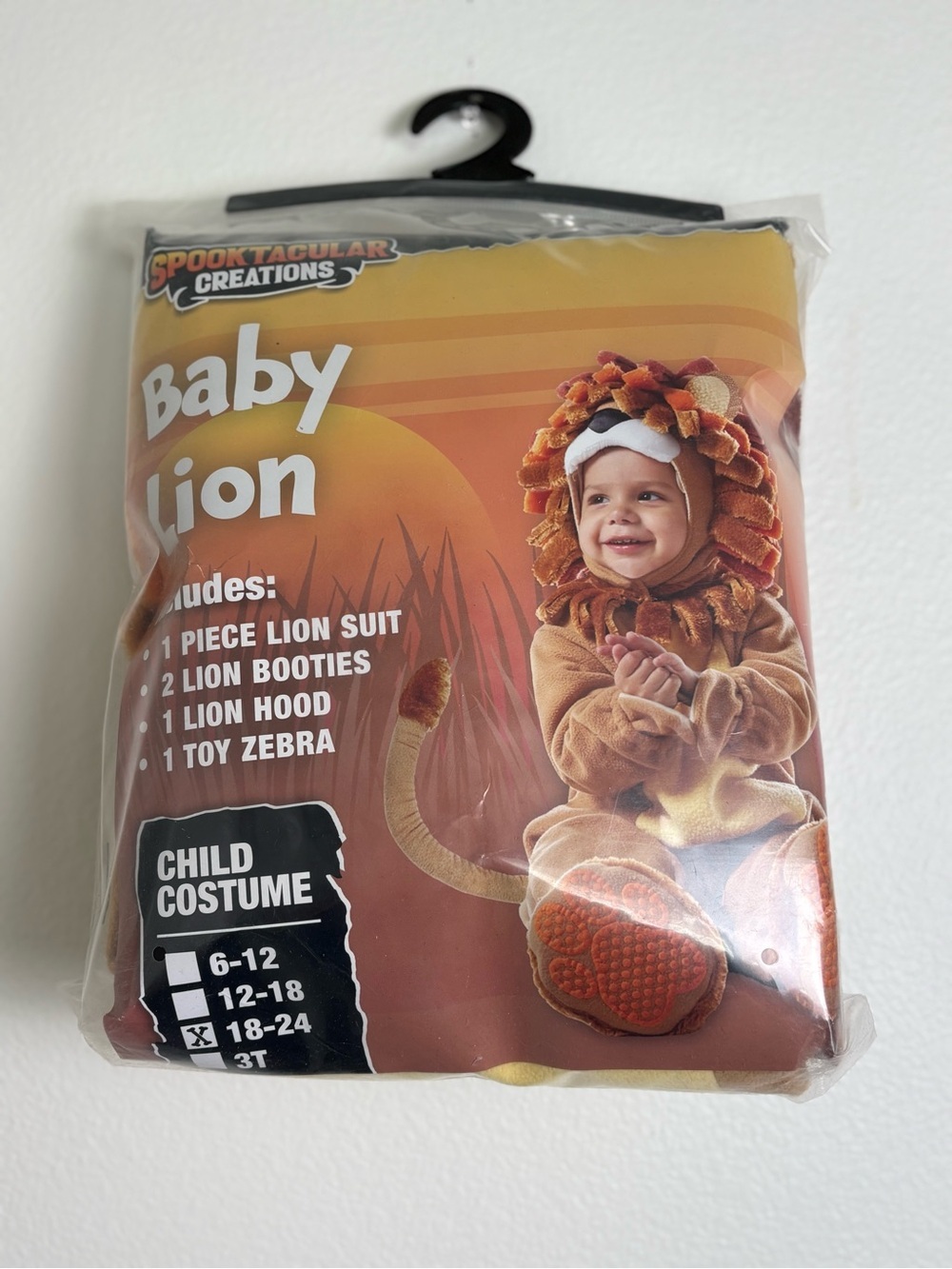 Plush Baby Lion Kids Costume - Size 18-24 Months